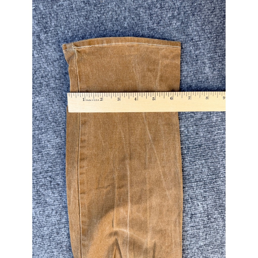 Dickies Womens 7/28 Brown Corduroy Cargo Pants High Rise Utility Workwear Y2K - Picture 7 of 8